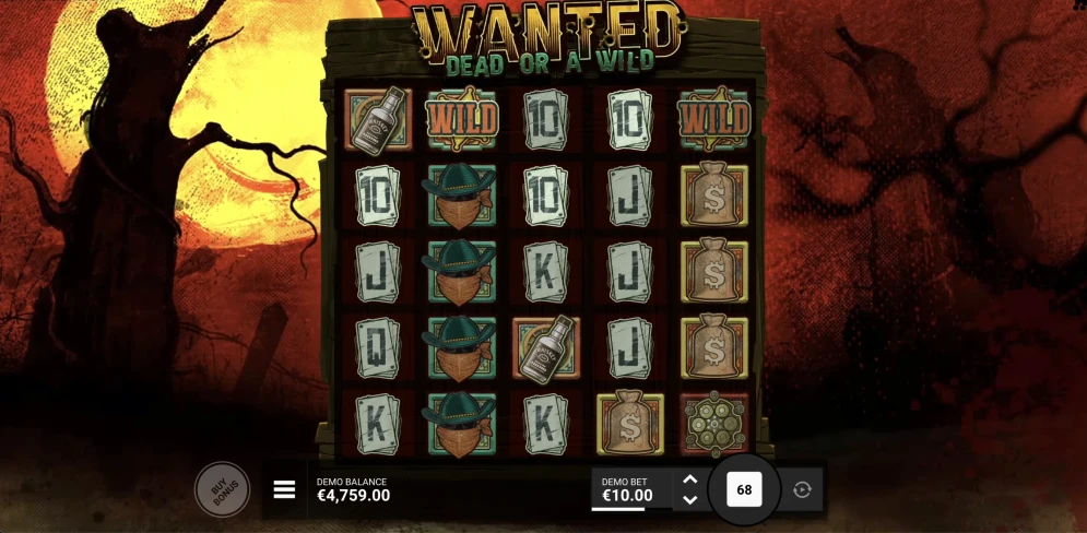 Wanted Dead Or A Wild Slot